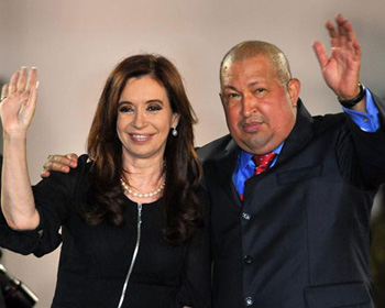 Chávez y Cristina Kirchner