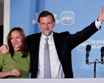 Mariano Rajoy, electo Presidente del Gobierno español - Partido Popular
