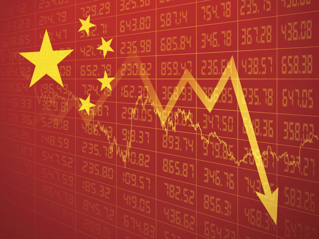 "China en crisis económica"