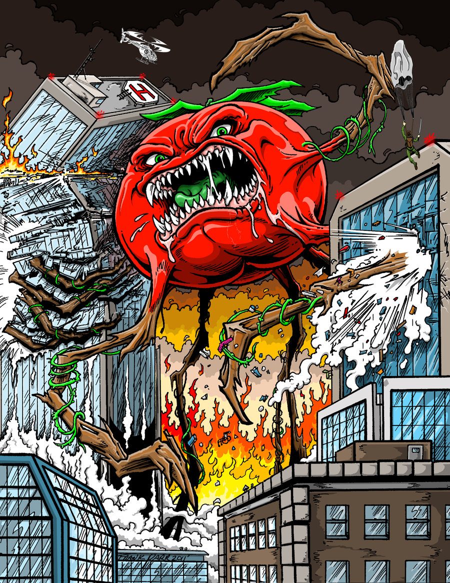 Perú El ataque de los tomates mutantes