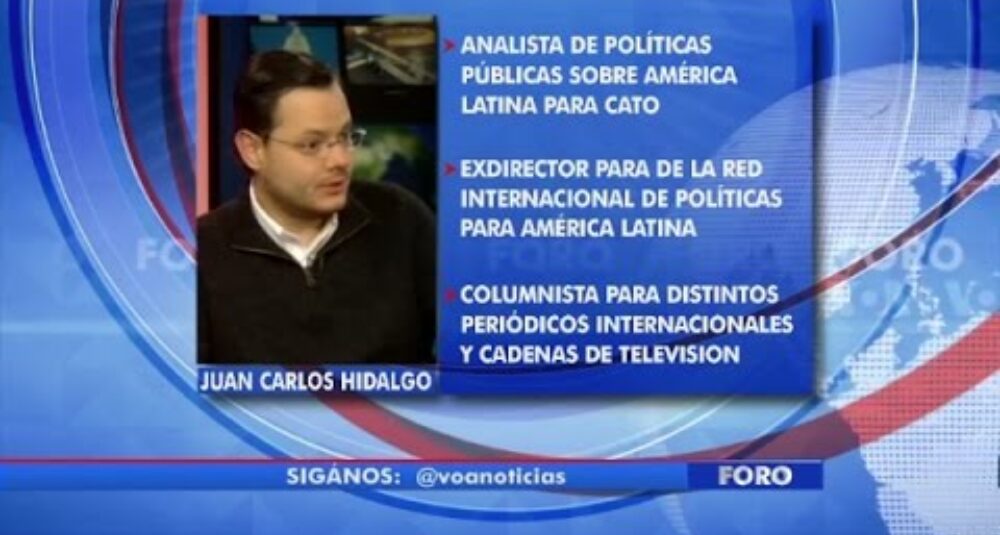 Juan Carlos Hidalgo explica el sistema electoral de EEUU en “Foro Interamericano” de VOA