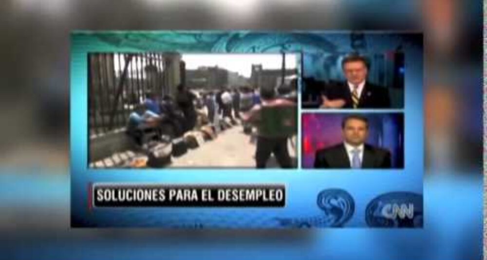 24/5/2011 - Ian Vásquez comenta el desempleo en CNN en Español
