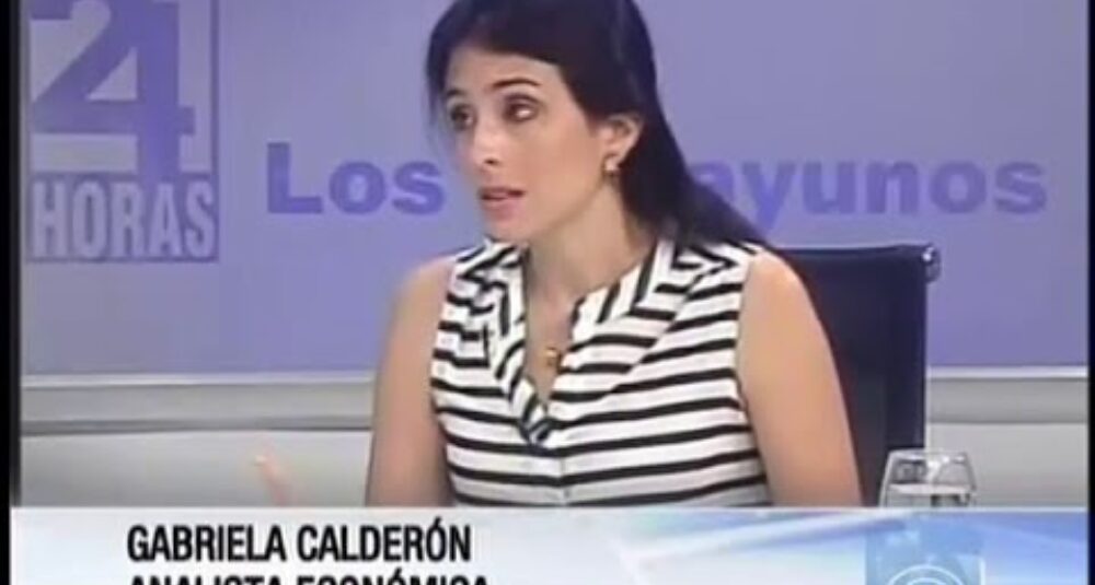 Gabriela Calderón comenta los anuncios de recortes en el presupuesto del Estado ecuatoriano